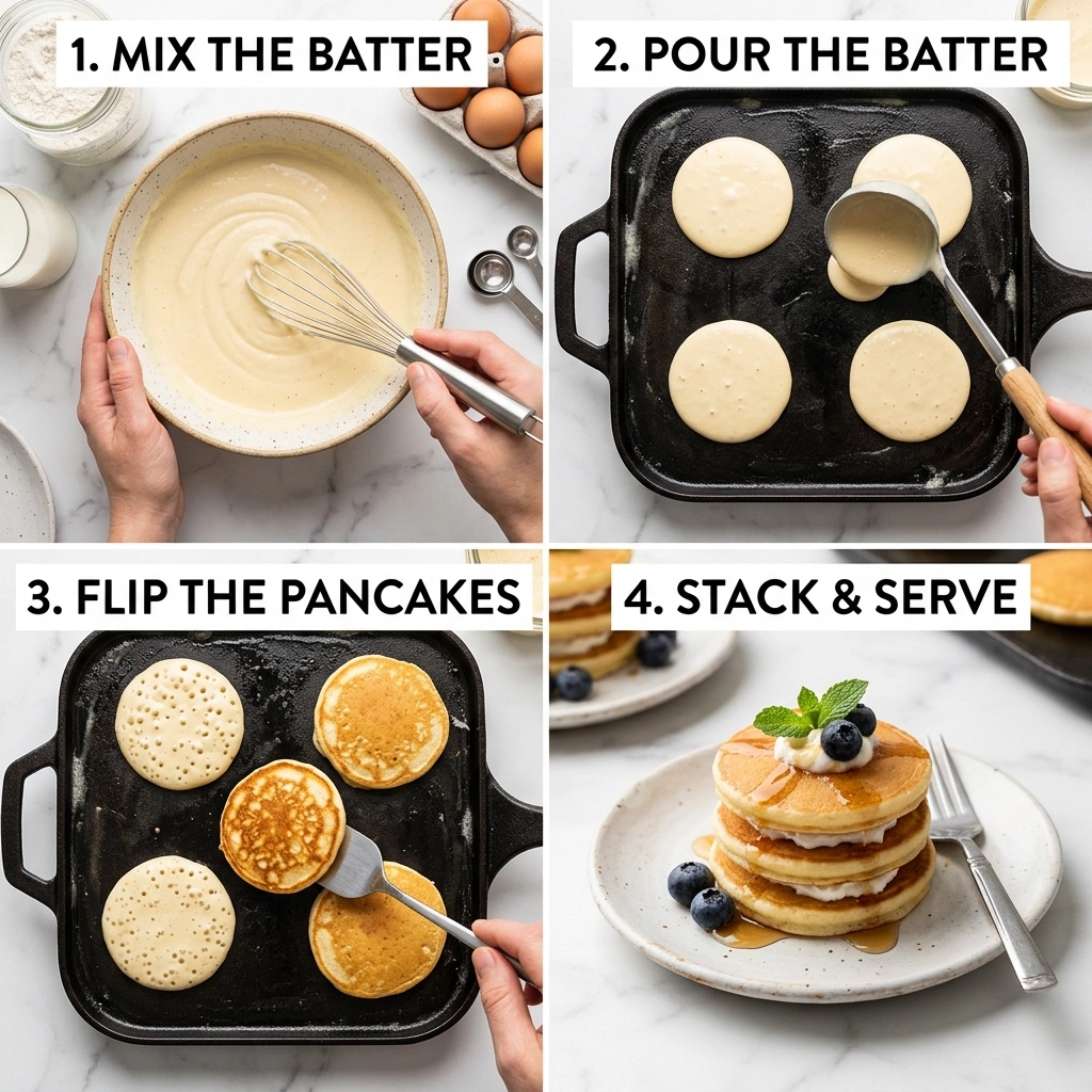 Mini Pancake Stacks: The Ultimate Bite-Sized Brunch Sensation 12 Mini Pancake Stacks