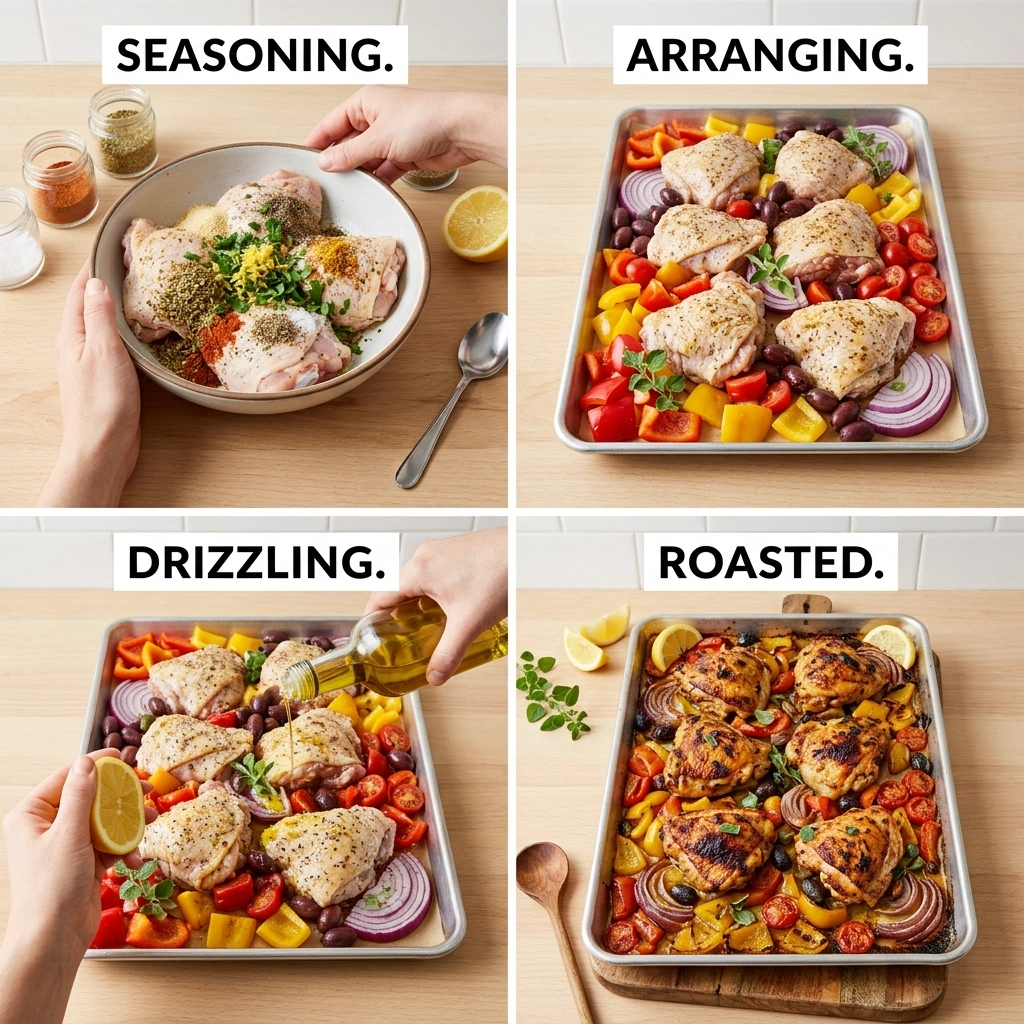 Greek Sheet Pan Chicken