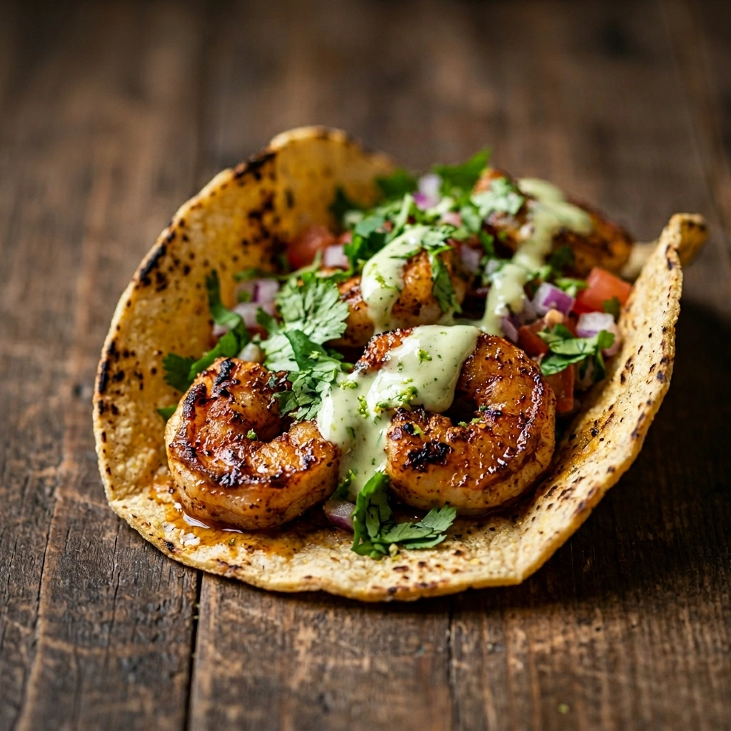 Shrimp Tacos with Lime Sauce: Best Quick & Easy Recipe 10 Shrimp Tacos with Lime Sauce