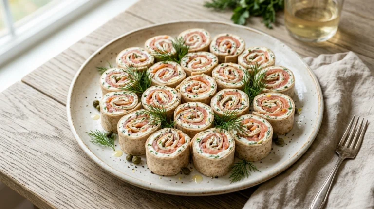 Smoked Salmon Pinwheels