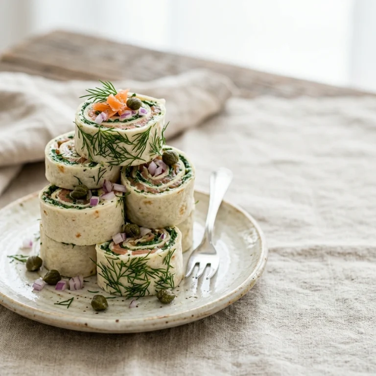 Tuna Cucumber Pinwheels
