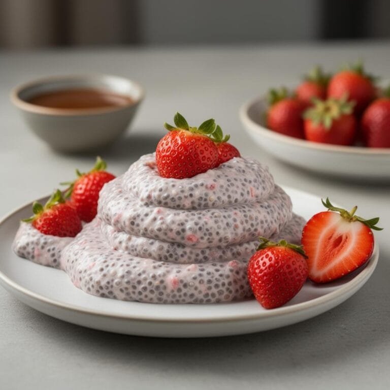 Easy Strawberry Chia Seed Pudding recipe
