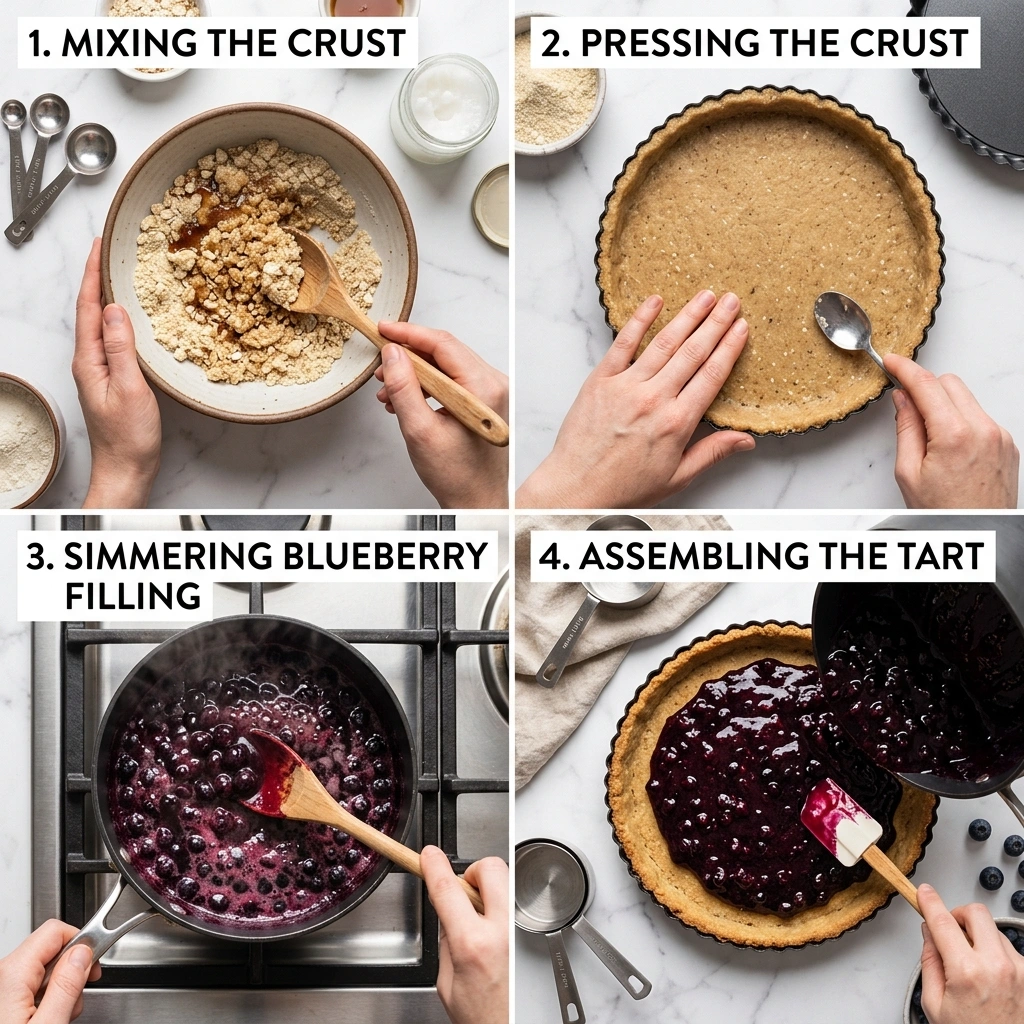 Vegan Blueberry Tart