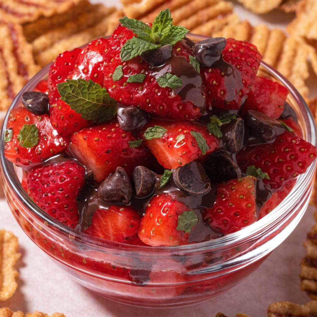 Strawberry Salsa with Chocolate Chips: A Sweet & Salty Twist on a Classic 11 Strawberry Salsa with Chocolate Chips
