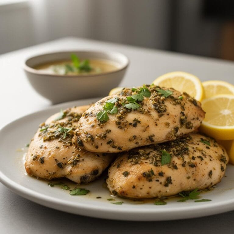 Easy easy Lemon Garlic Chicken recipe
