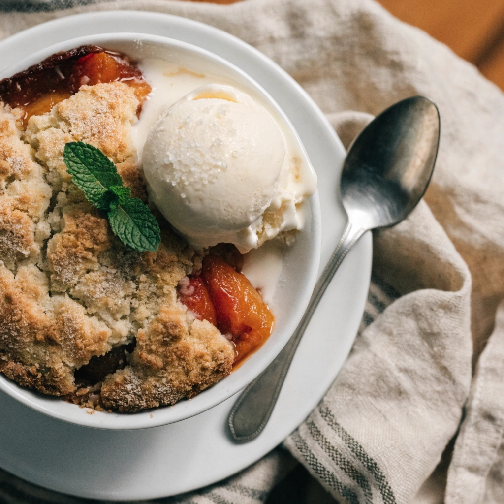Crumble and Peach Cobbler: Best Dessert Recipes 11 Crumble and Peach Cobbler