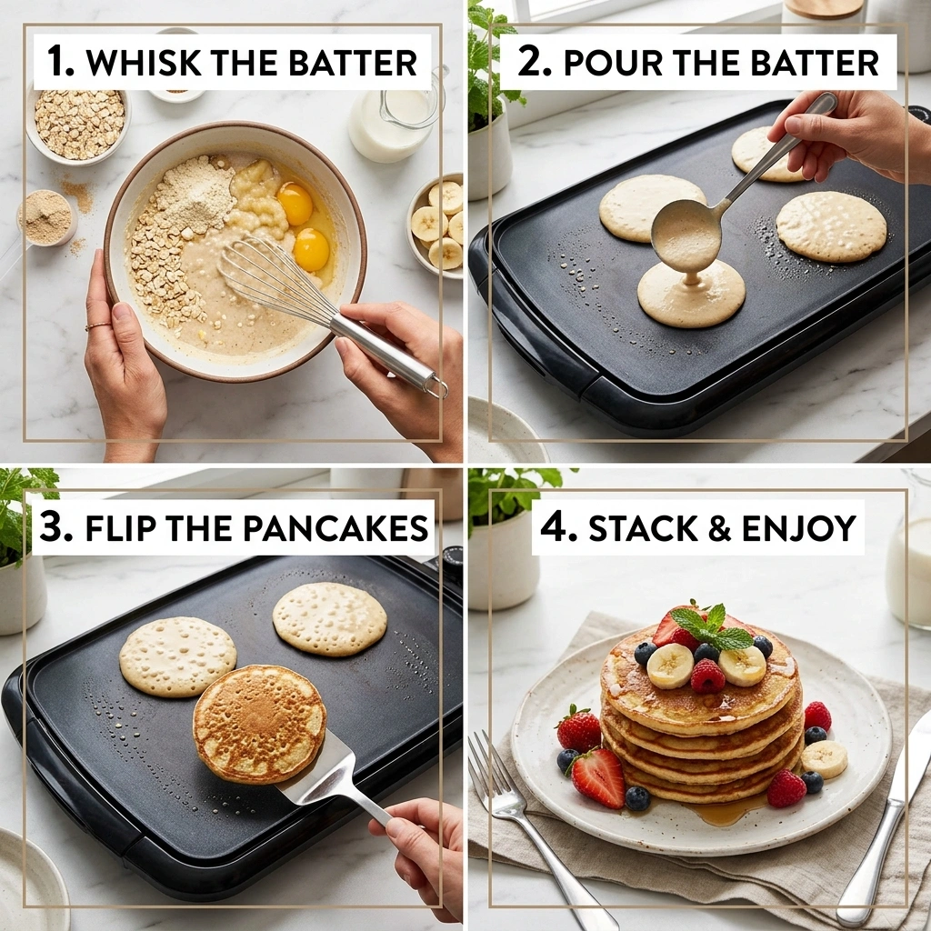 Protein Pancakes (4 Ingredients): Quick & Easy Recipe 11 Protein Pancakes