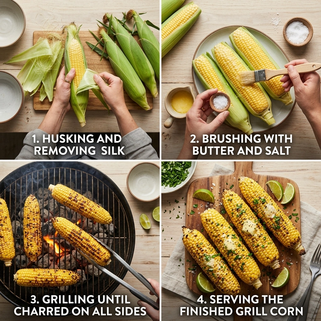 Grilled Corn on the Cob: Best BBQ Side Dish 11 Grilled Corn on the Cob