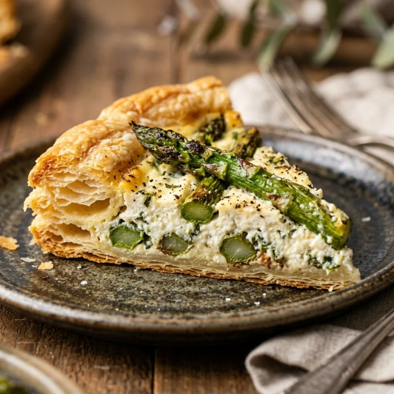 Asparagus and Goat Cheese Tart