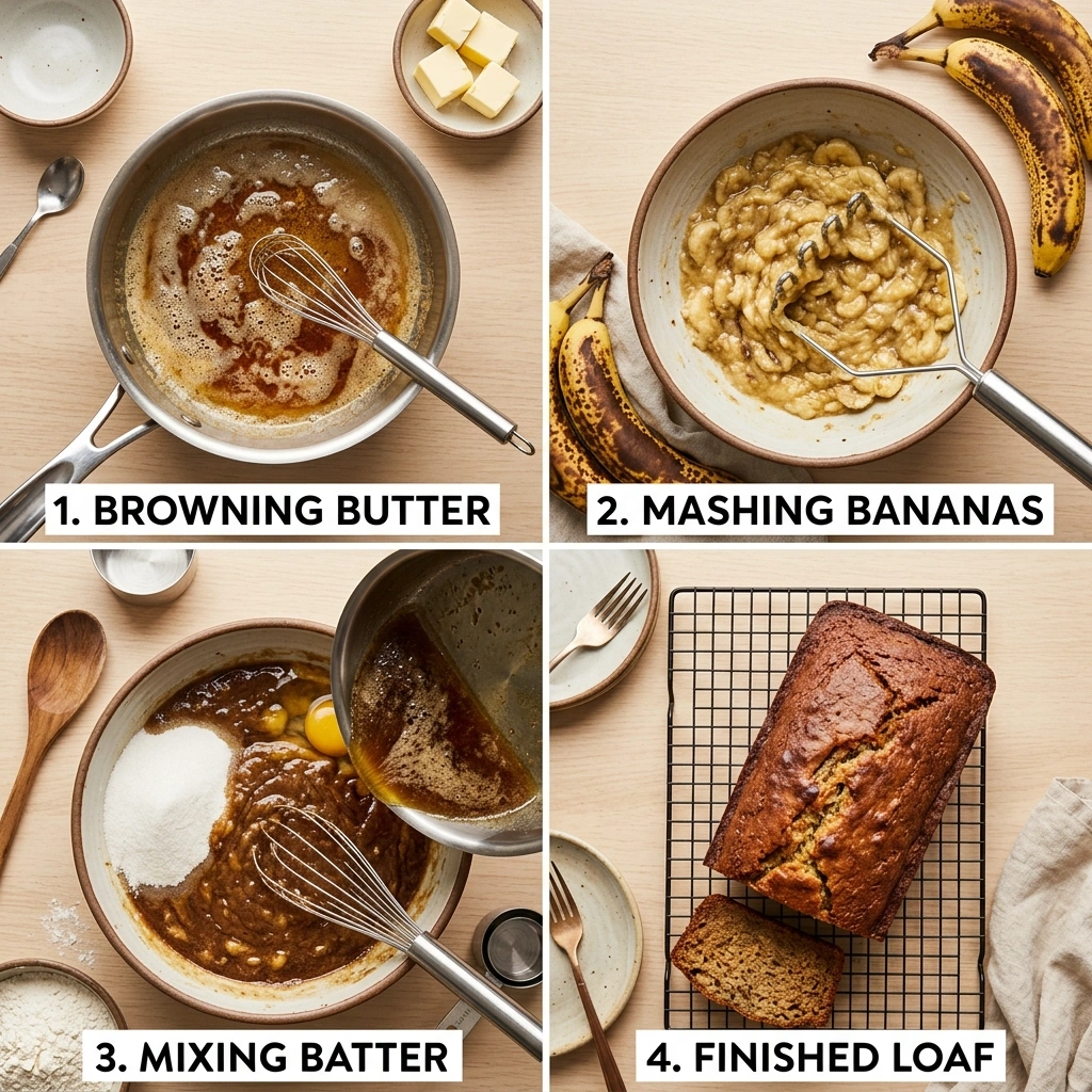 Banana Bread with Brown Butter: Best Recipe 11 Banana Bread with Brown Butter
