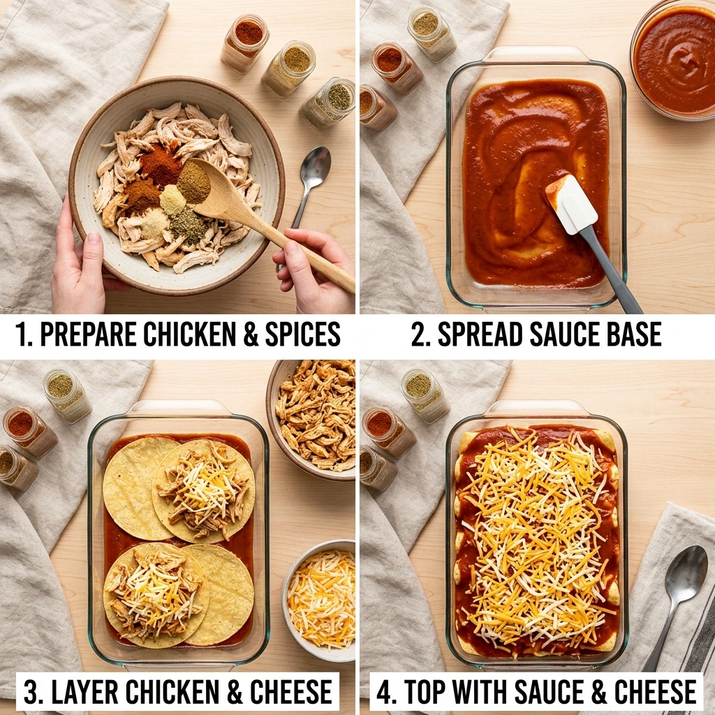 Easy Chicken Enchilada Casserole: A Weeknight Dinner Winner 11 Easy Chicken Enchilada Casserole