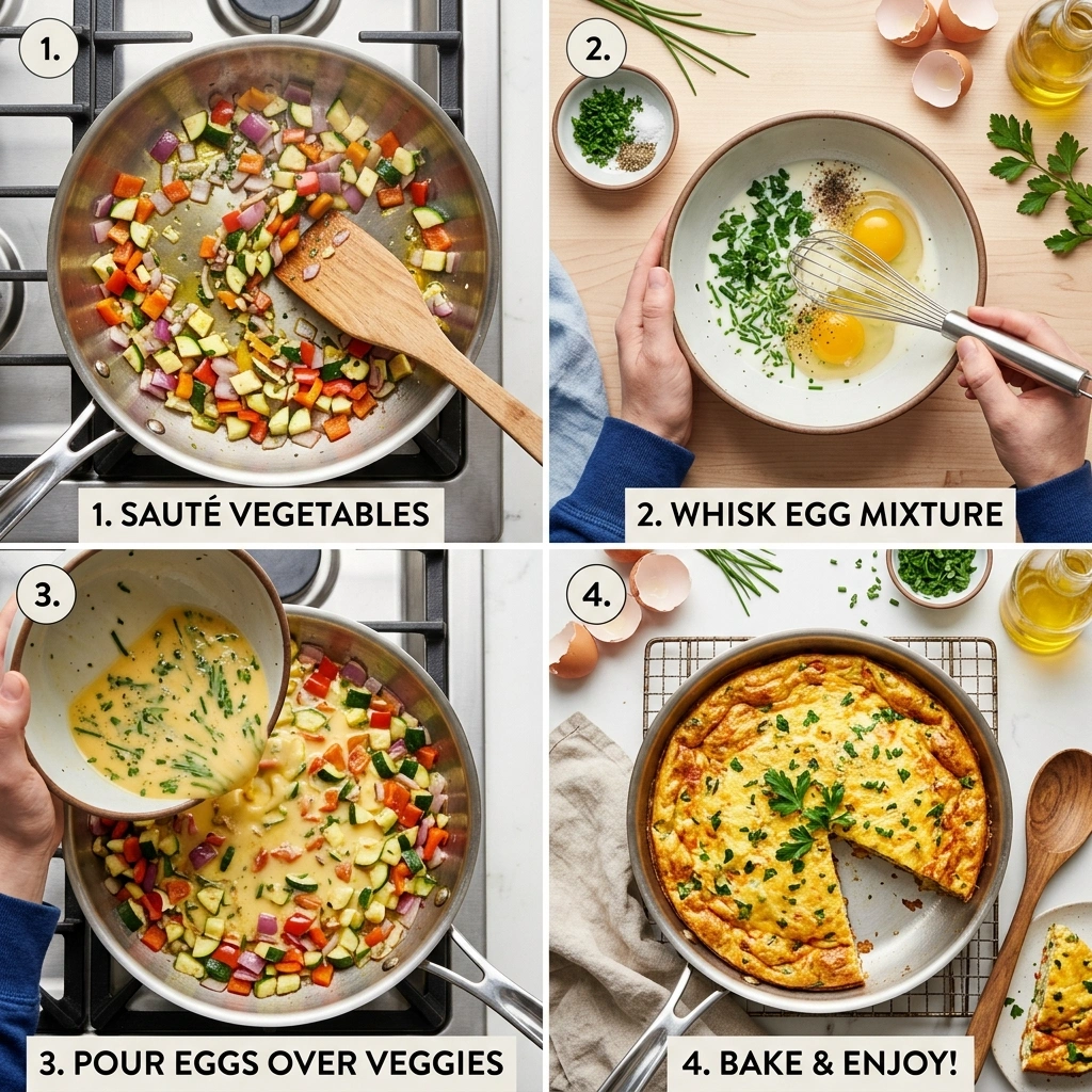 Vegetable Frittata: A Simple, Flavorful Recipe for Any Meal 11 Vegetable Frittata