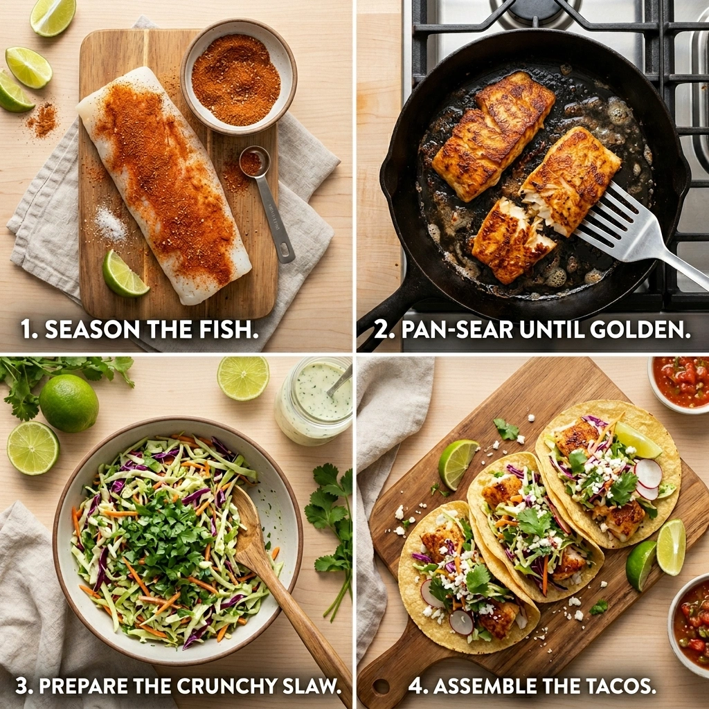 Fish Tacos with Cabbage Slaw: Easy Recipe 11 Fish Tacos with Cabbage Slaw