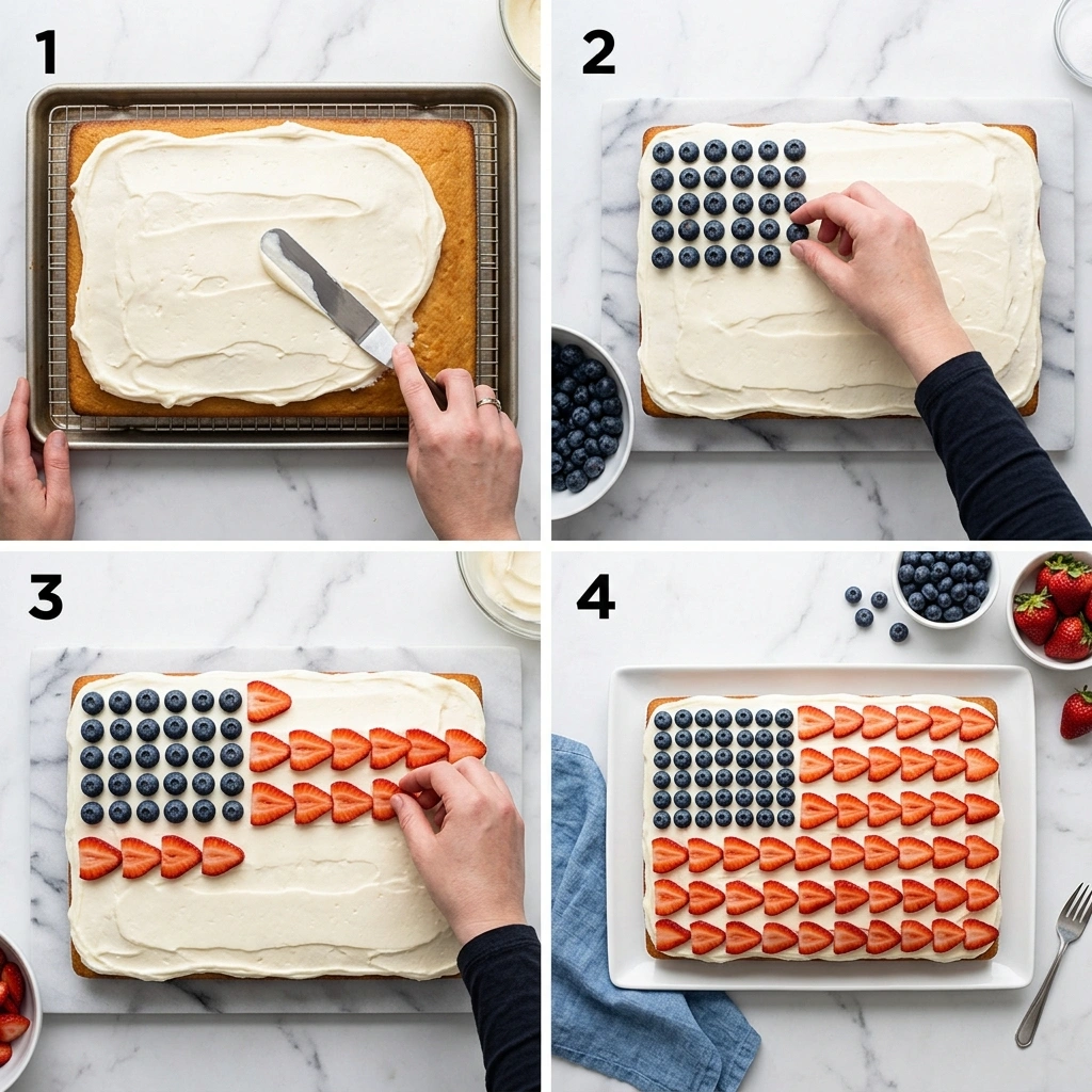 Flag Cake