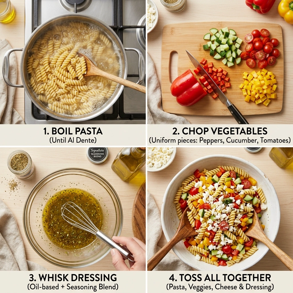 Salad Supreme Pasta Salad