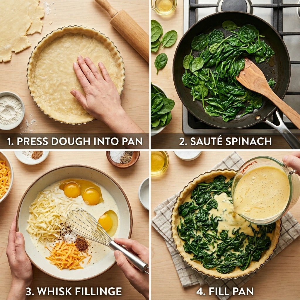How to Make the Perfect Spinach and Cheese Quiche 11 Spinach and Cheese Quiche
