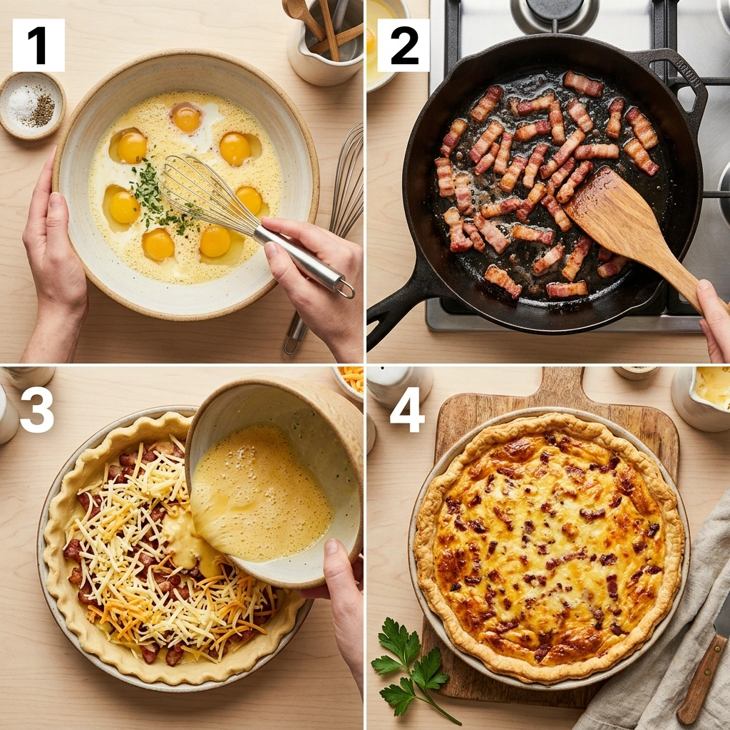 Crustless Quiche Lorraine: The Simple, Savory Breakfast Classic 11 Crustless Quiche Lorraine