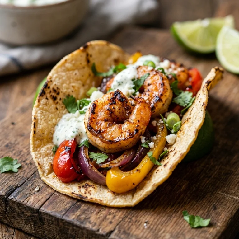 Shrimp Fajitas