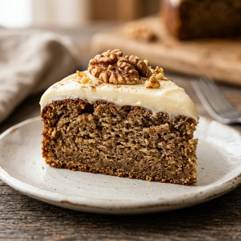 Banana Cake with Cream Cheese Frosting