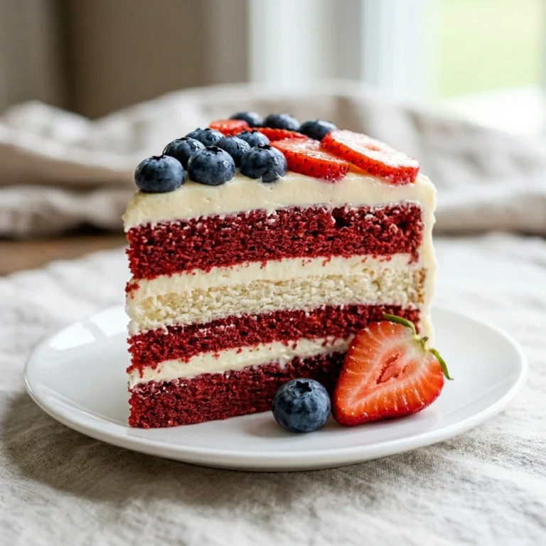 Flag Cake