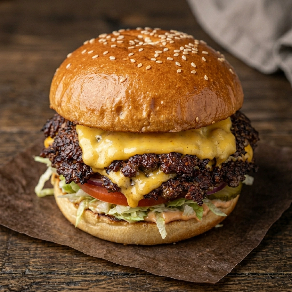 Crispy Smash Burgers with Special Sauce: Best Homemade Burgers 10 Crispy Smash Burgers with Special Sauce