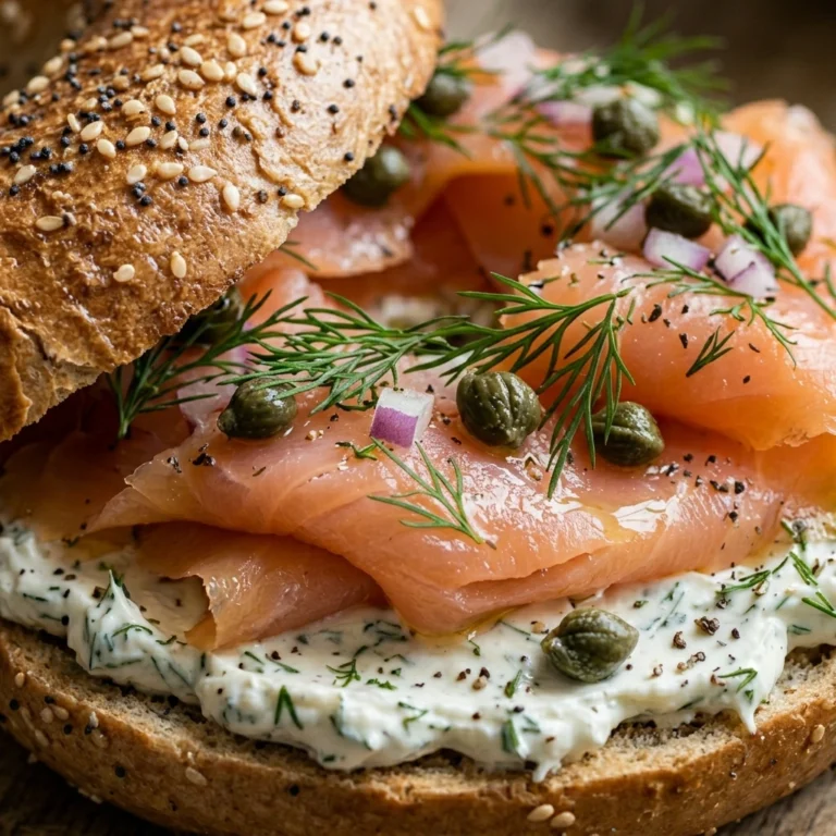 Smoked Salmon Bagel Board