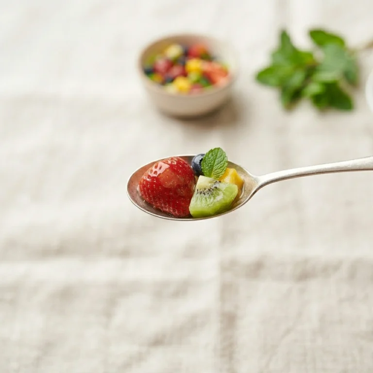 Fruit Salad with Honey Lime Dressing