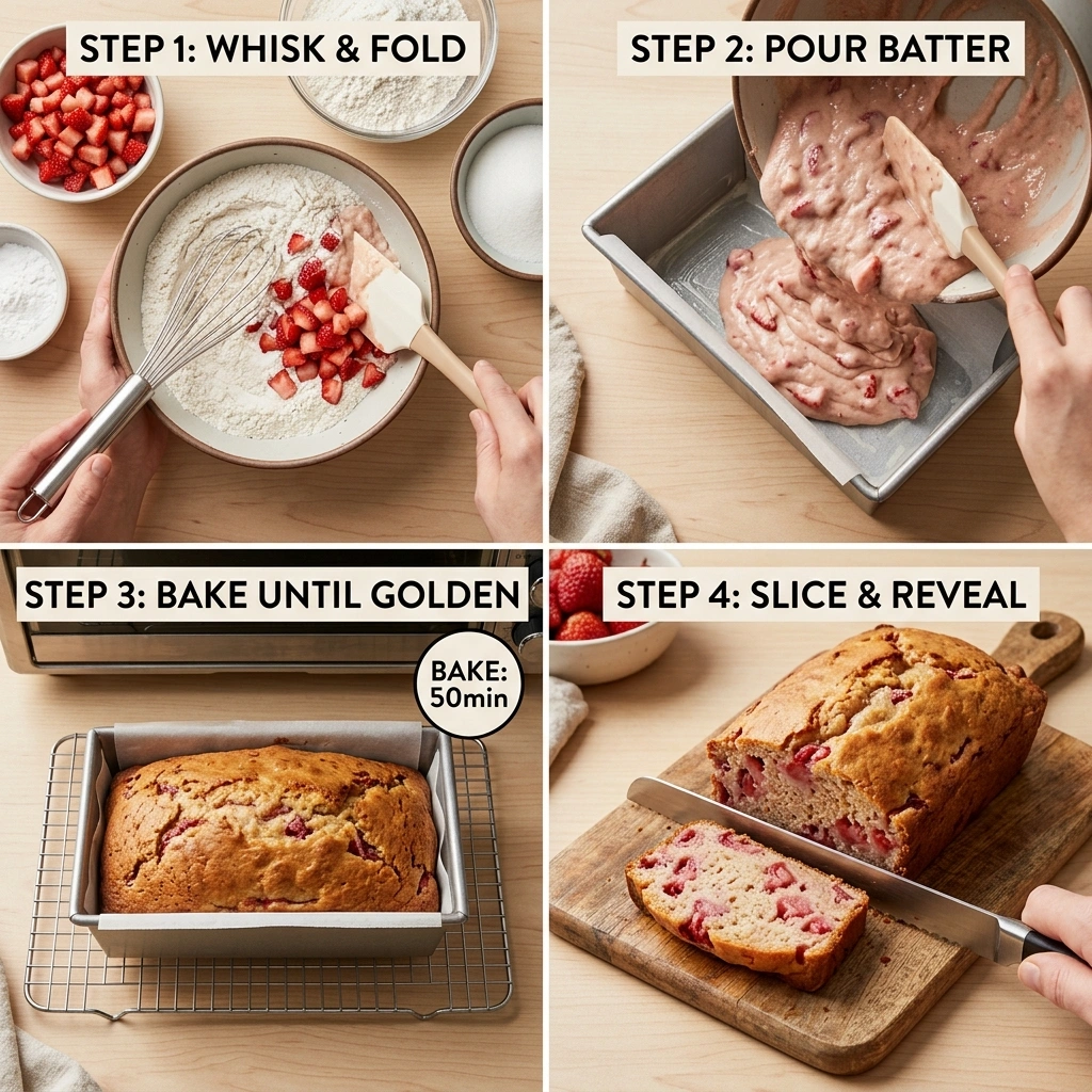 Homemade Strawberry Bread