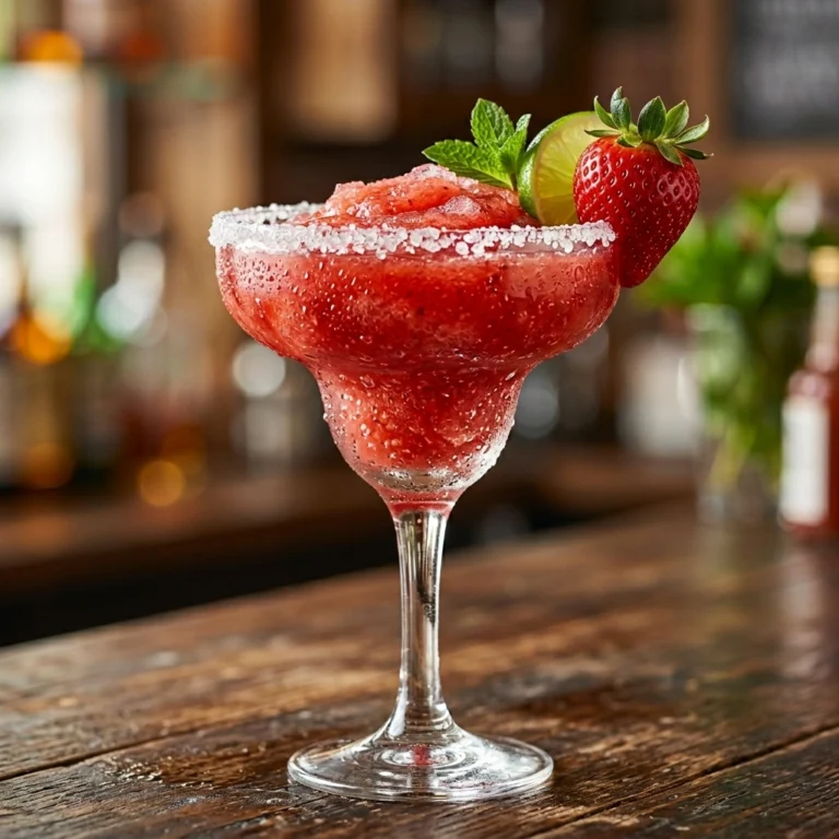 Frozen Strawberry Margarita