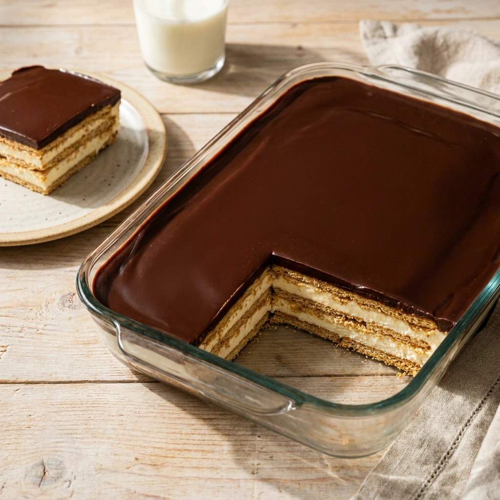 The Best No-Bake Chocolate Éclair Cake Recipe 10 No-Bake Chocolate Éclair Cake